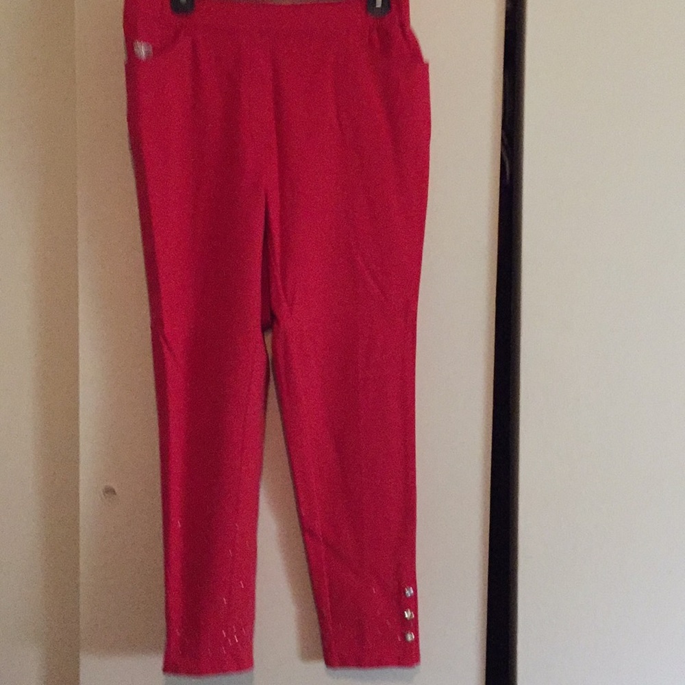 Red pants